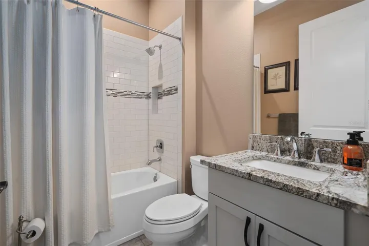 Bathroom 3 is adjacent to Bedroom 3 for the convenience of your guests