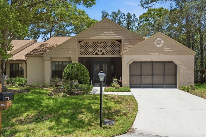 Front of home.