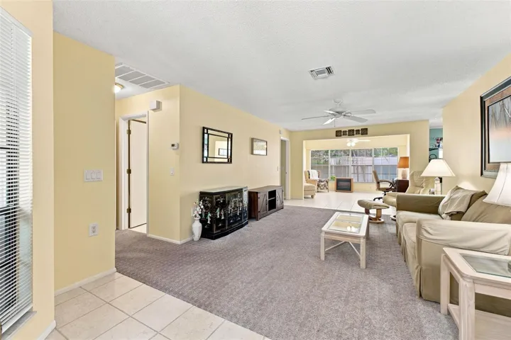 Living room from front door.