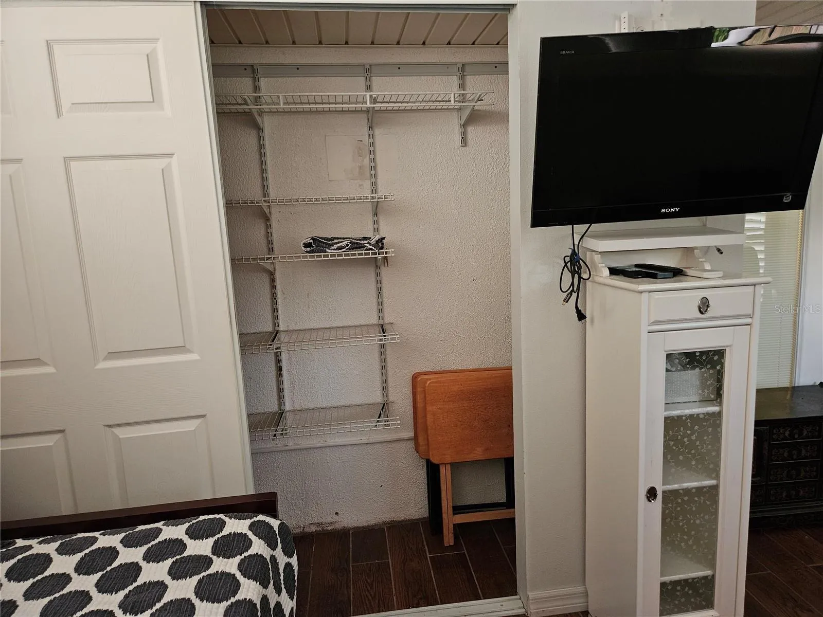 closet in 2nd bedroom