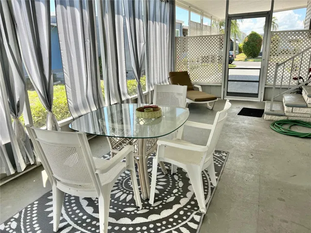Screened porch