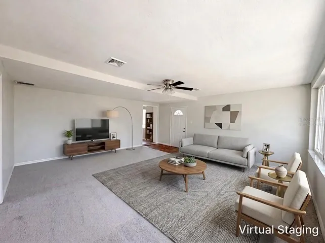 virtually staged