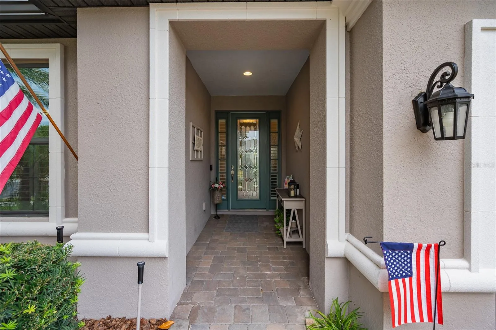 Covered Front Entrance