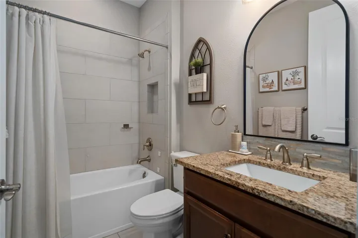 Bathroom 2 is adjacent to Bedroom 2. This is very Convenient for Your Guests.