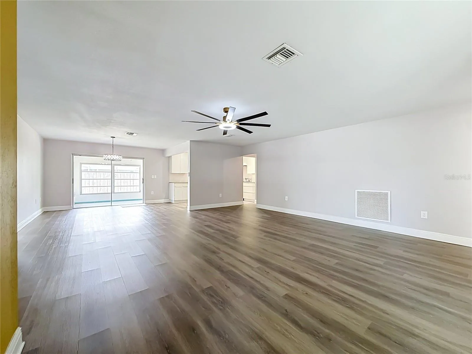 Living Room - Dining Room - Kitchen
