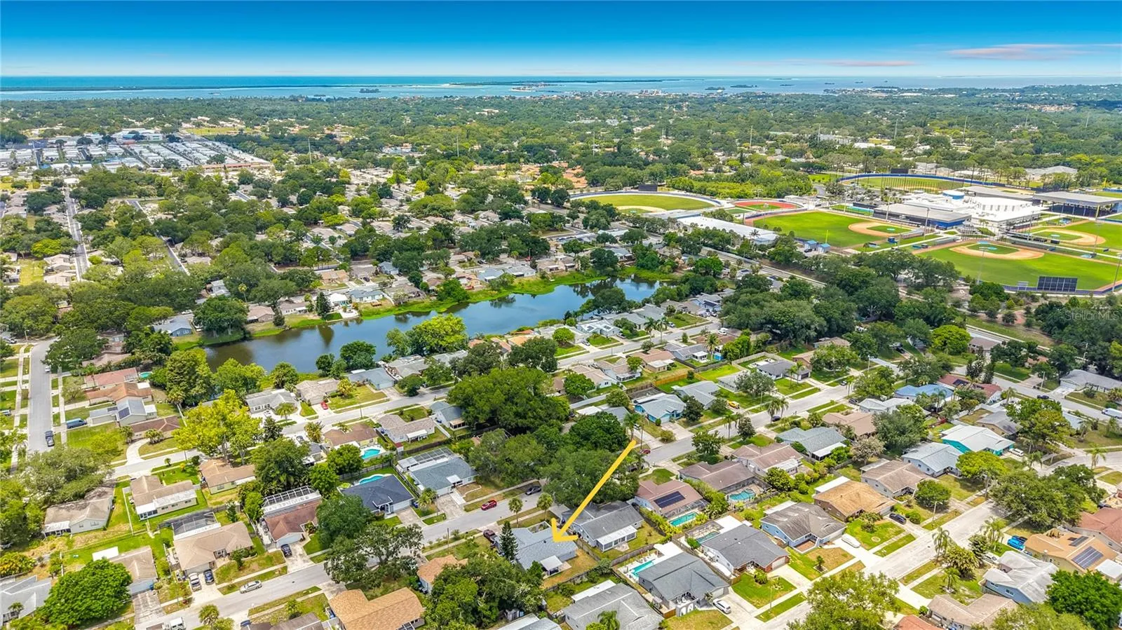 Aerial View West - Great Location