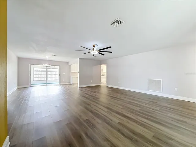 Living Room - Dining Room - Kitchen