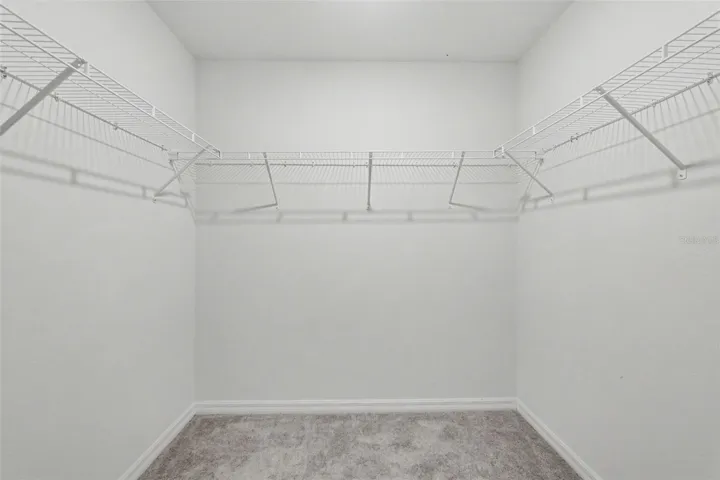 Primary closet