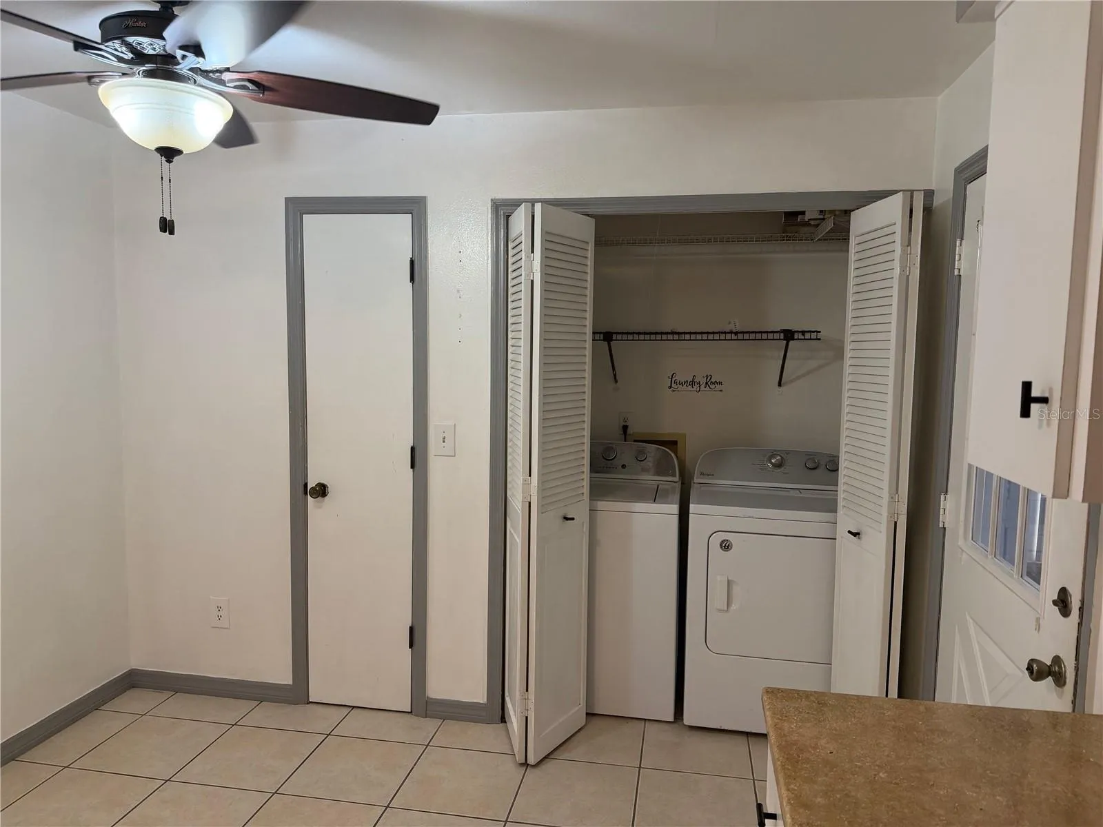 Laundry in Kitchen