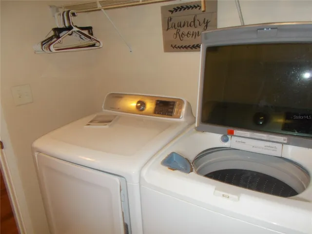 Washed and Dryer in Bathroom #2