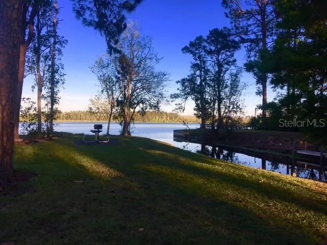 View of the lake