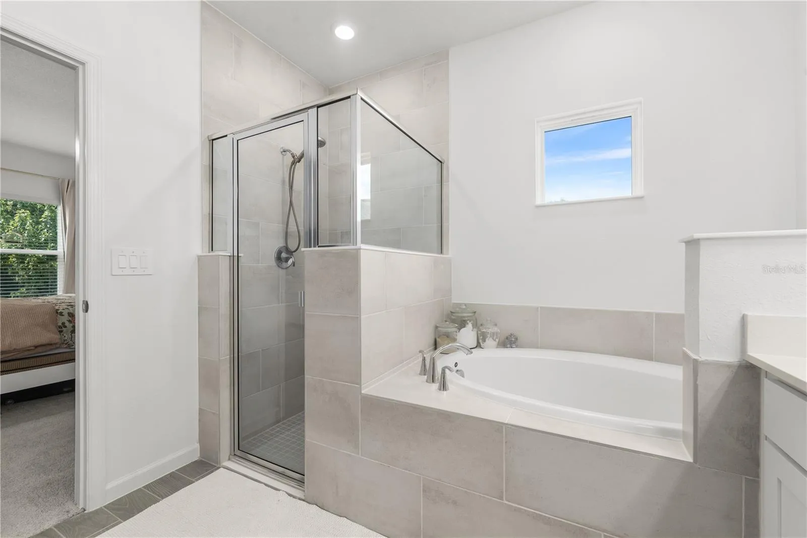 Soaker Tub and Separate Shower