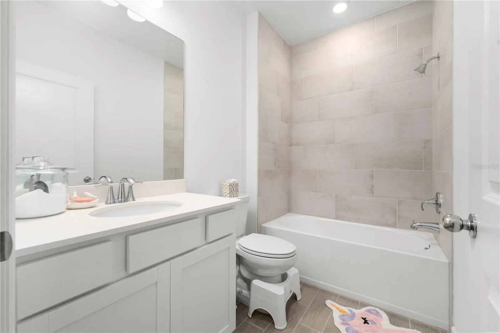 Second Bathroom Shared with Bedroom two & Three