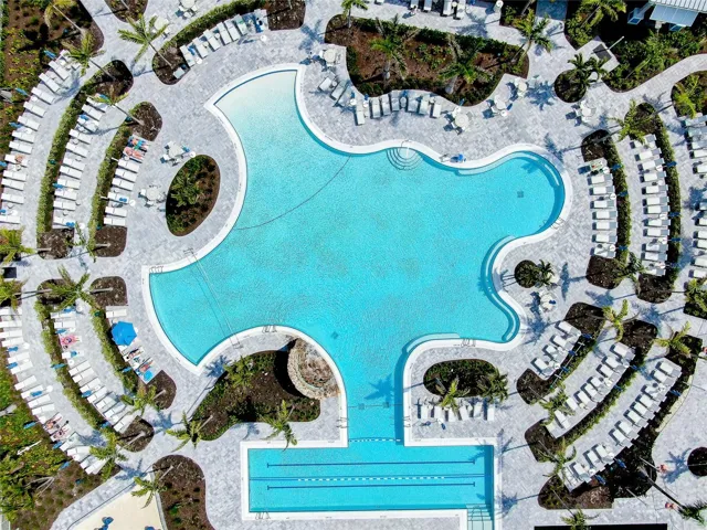 Resort style pool