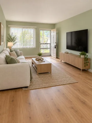 Living Room Staged & Remodeled