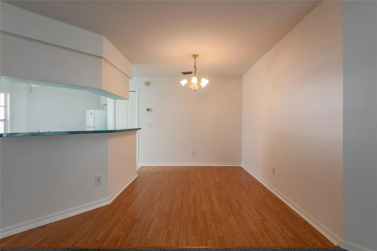 Spacious dining area.