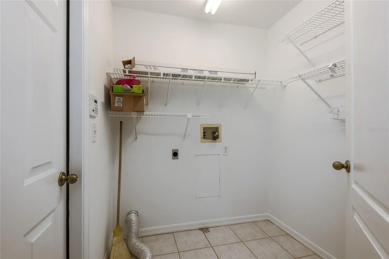 Large laundry room.