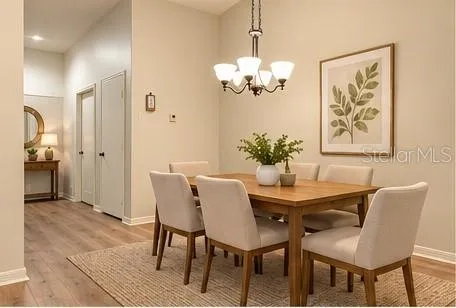 staged diningroom