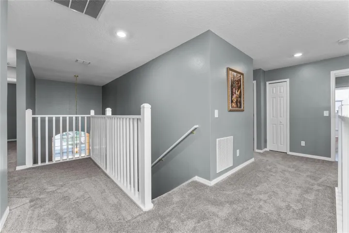 Large Landing with all NEW Carpet throughout the House.