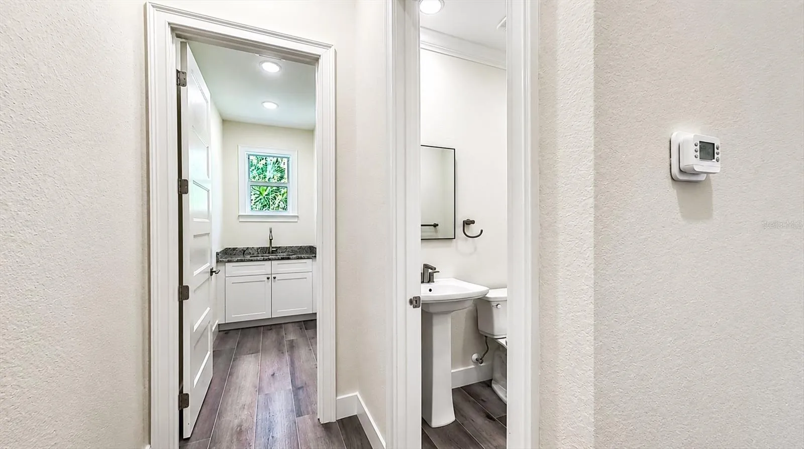 View of Laundry and Guest Bath