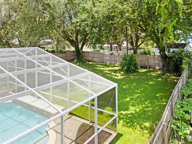 Aerial Backyard