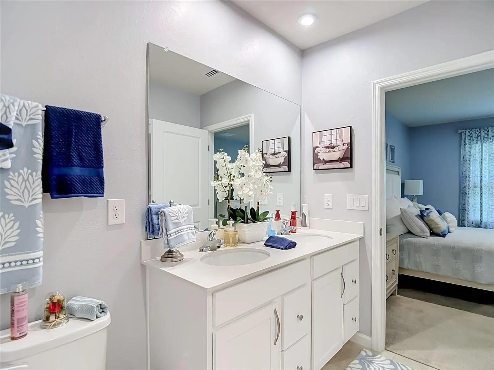 Primary Bathroom Dual Sinks