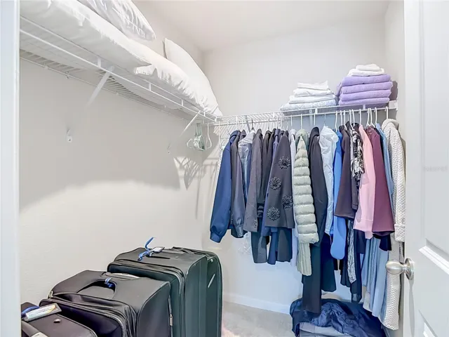 Walk In-Closets for all 3 Bedrooms.