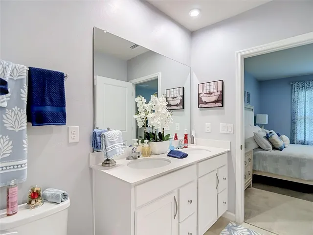 Primary Bathroom Dual Sinks