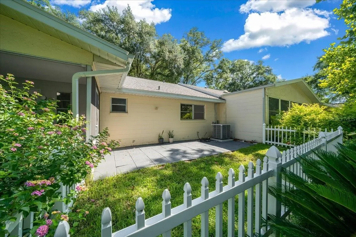 Fenced Backyard