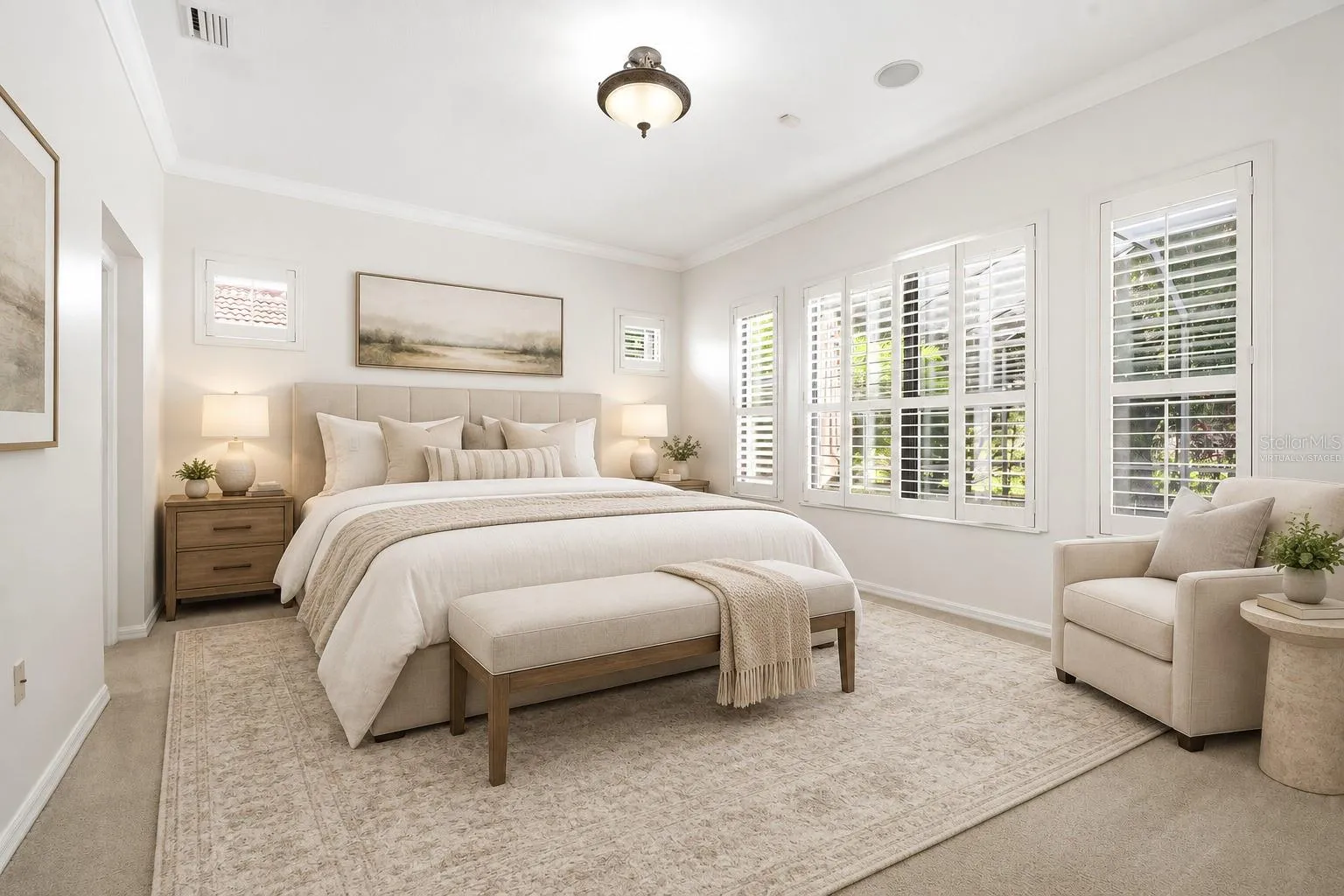 Virtually Staged – Primary Bedroom