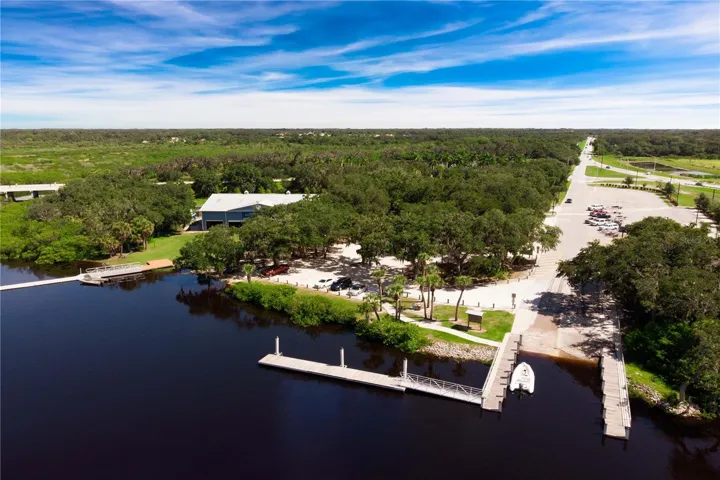 Ft Hamer Boat Ramp is across the river from the 15th green