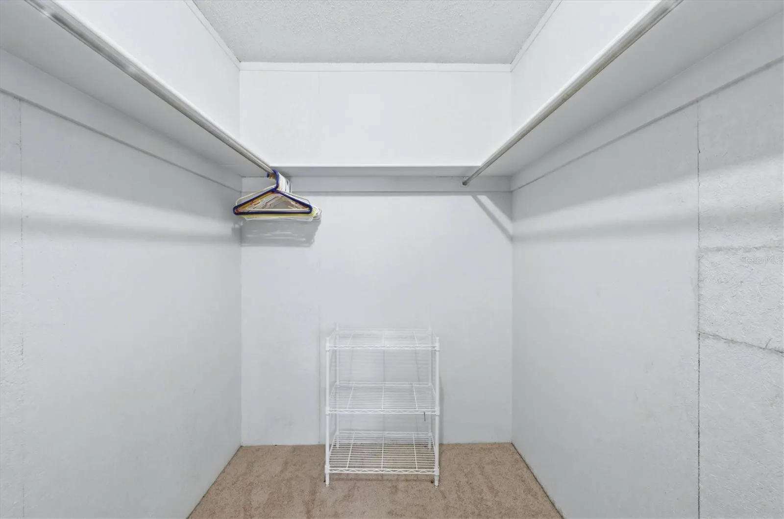 Walk in closet in Primary