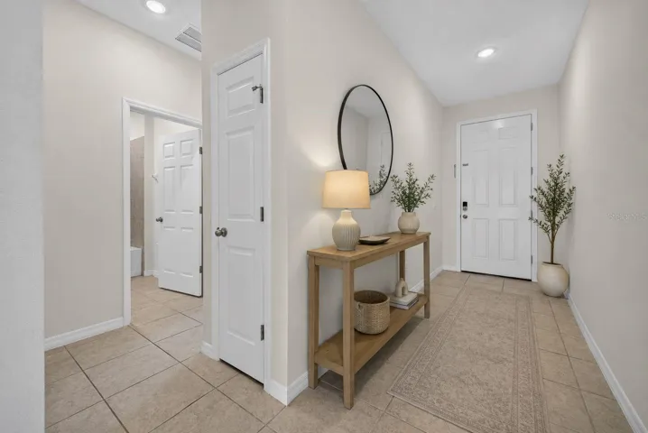 AI Staging of Entry Way