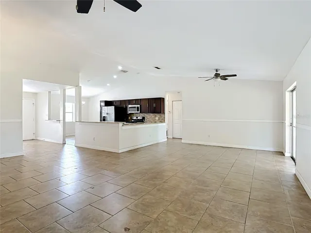 Kitchen with Living Room
