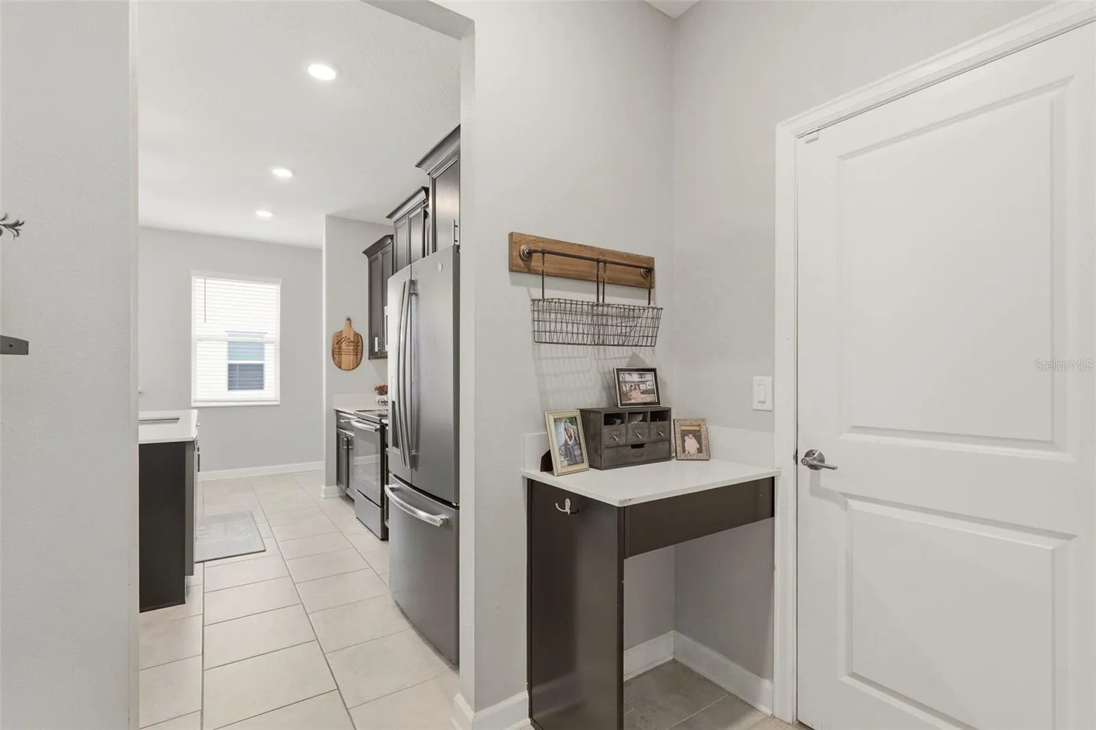 Entrance from garage and also Laundry room adjacent