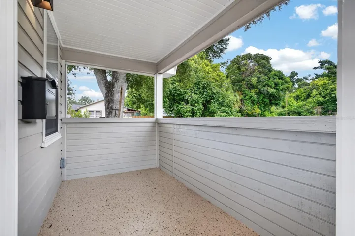 Covered Front Porch