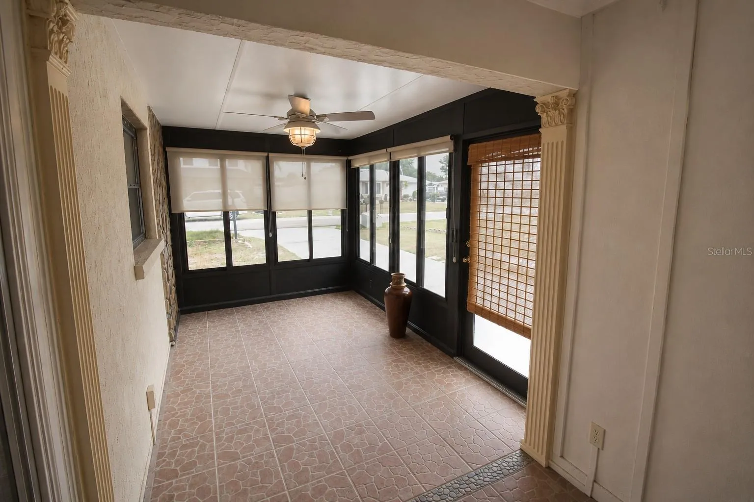 Welcoming front porch