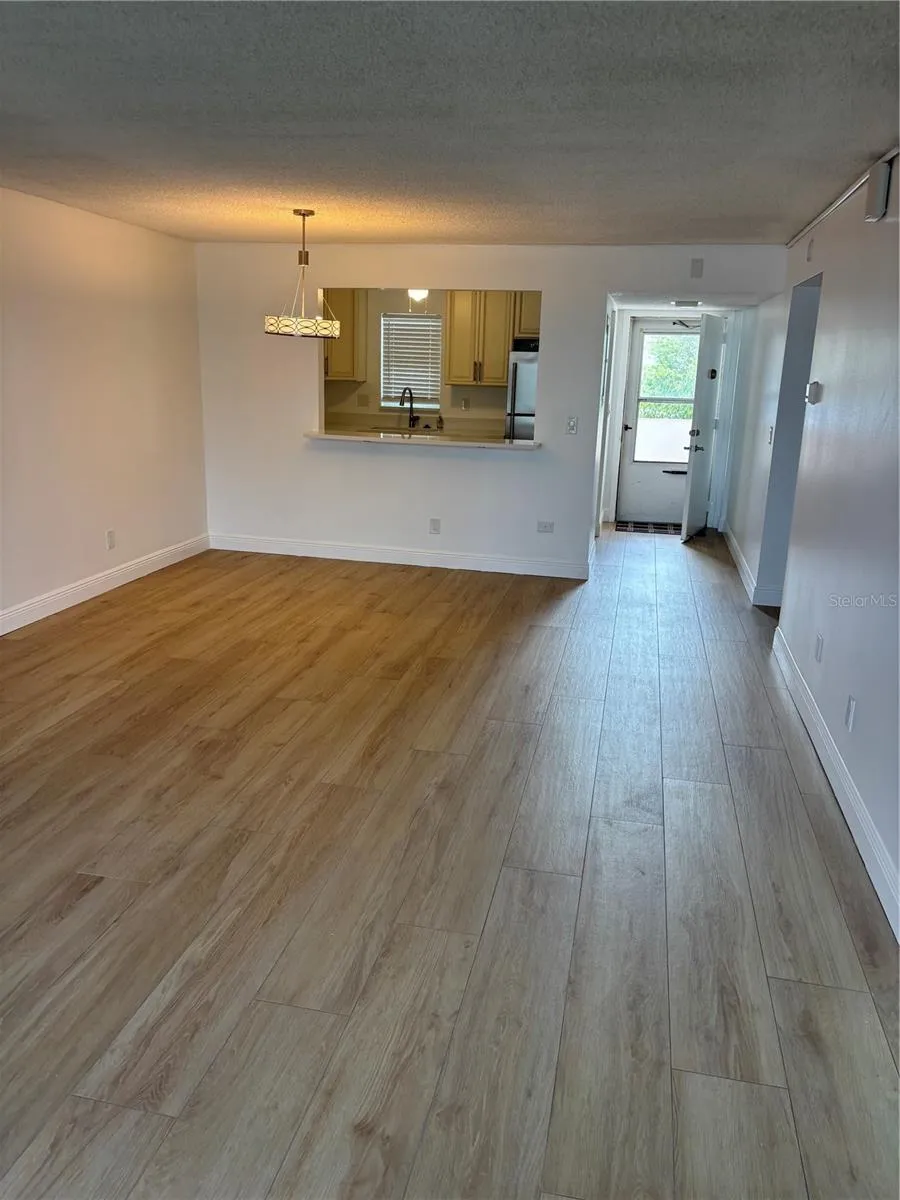 Living Room/Dining Room from Balcony