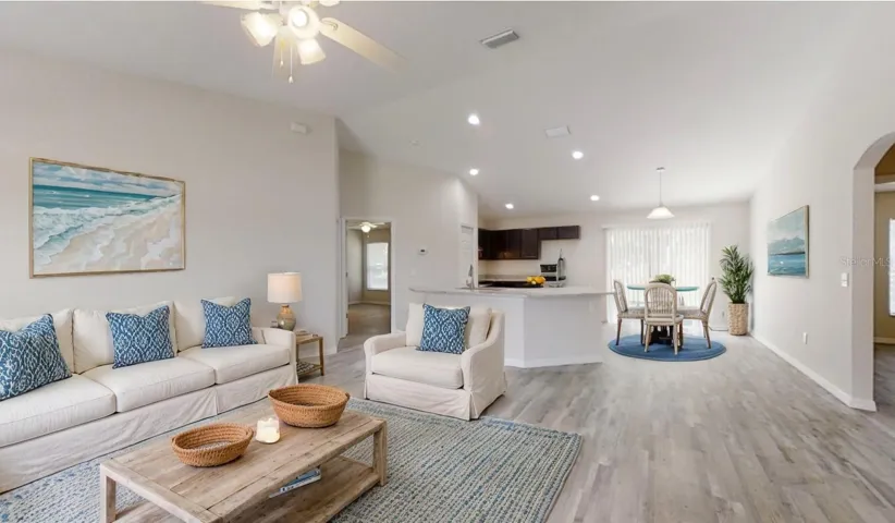 Great Room Staged