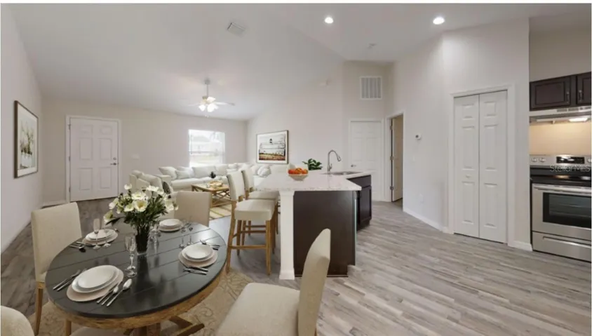 Great Room Staged