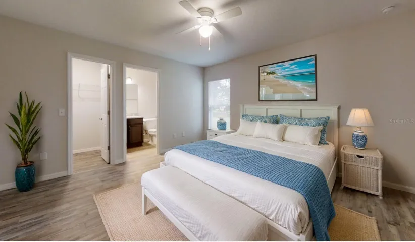 Mst Bedroom Staged
