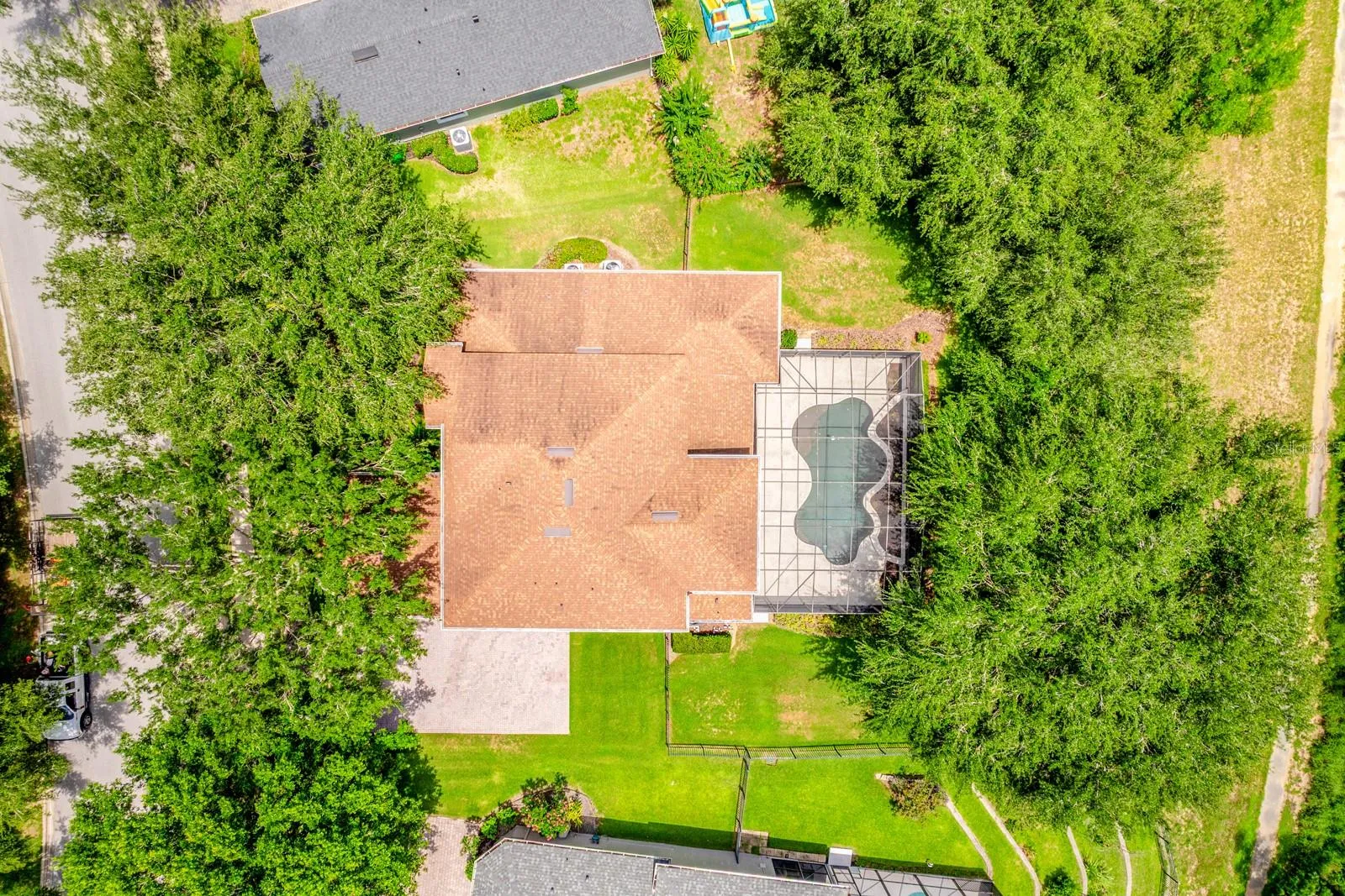 .39 acre lot.