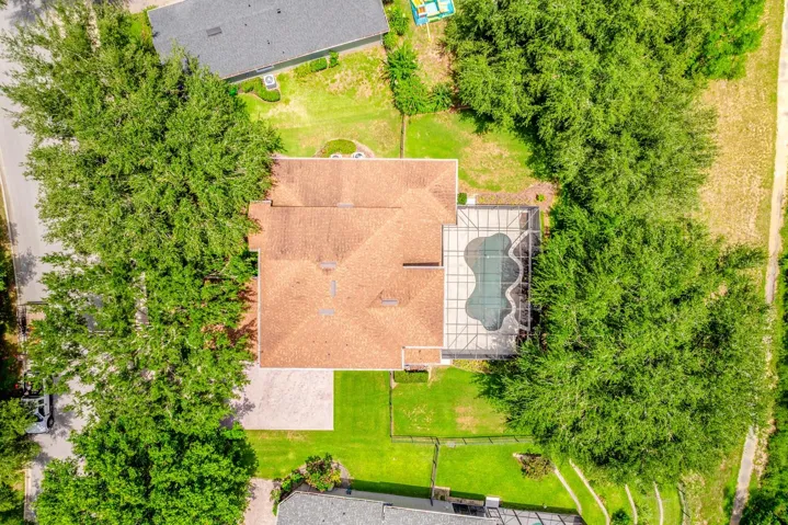 .39 acre lot.