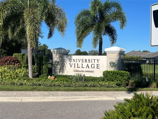 University Village is a Gated Community.