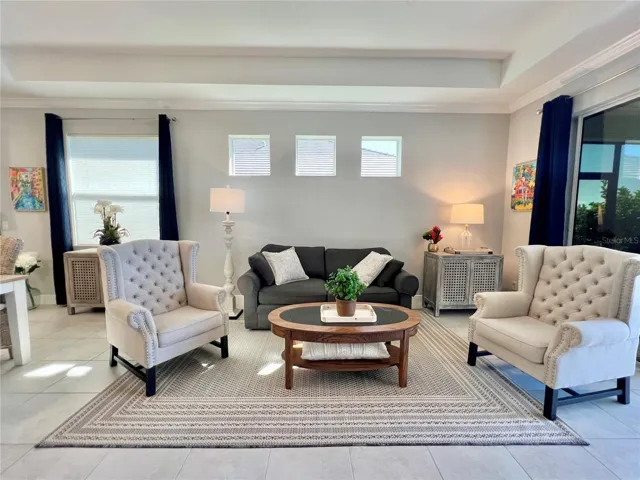 Cozy and Bright Living Room.