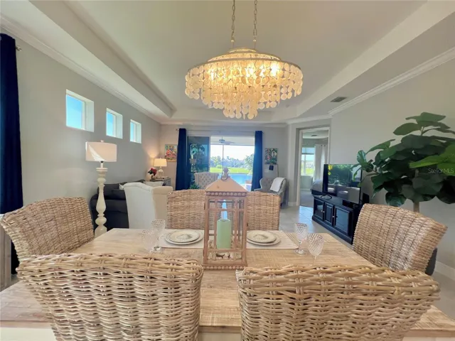 View from Kitchen to Living Room