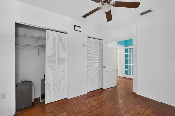 Primary Bedroom Dual Closets