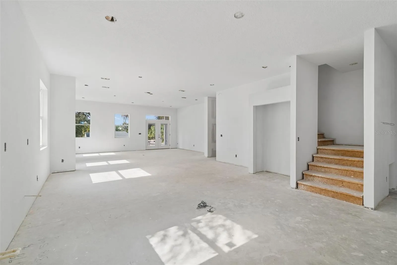 Staircase to 2nd story