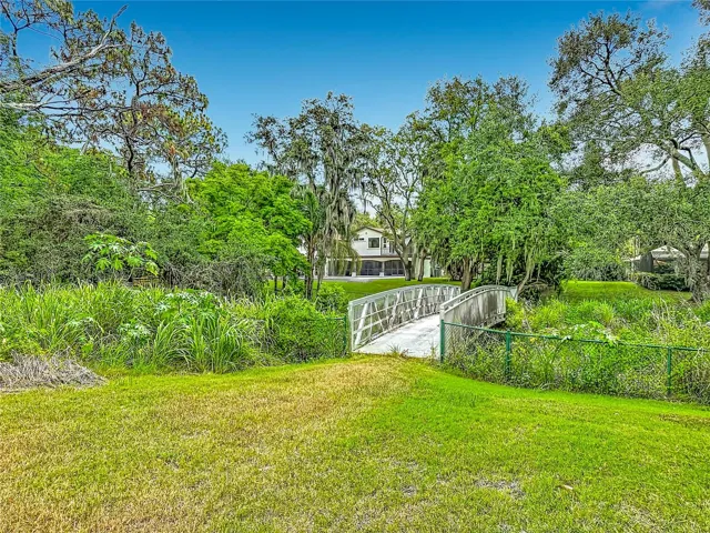 Private Secondary Green Space - Bridge over Curlew Creek