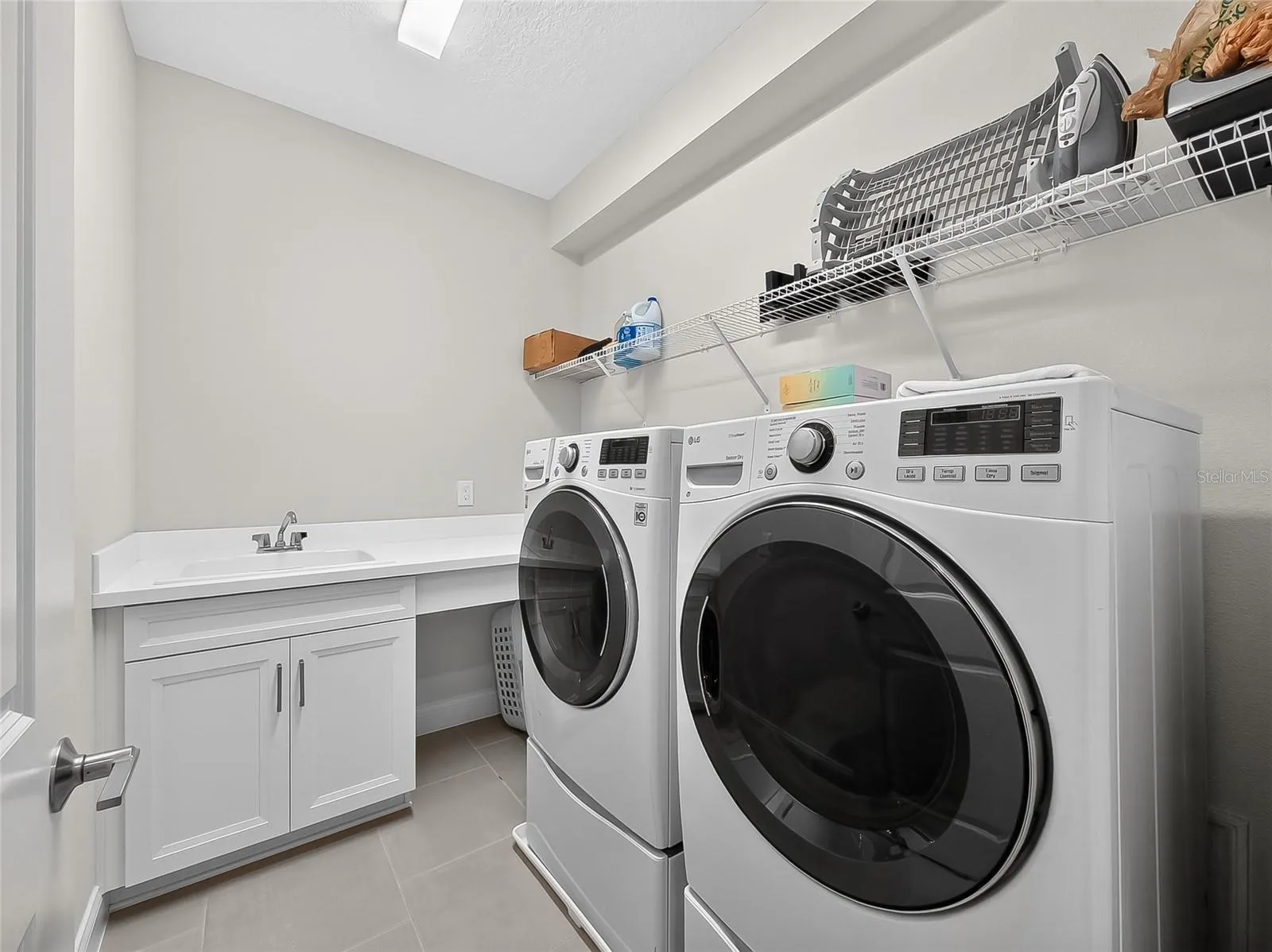 Upstairs Laundry room